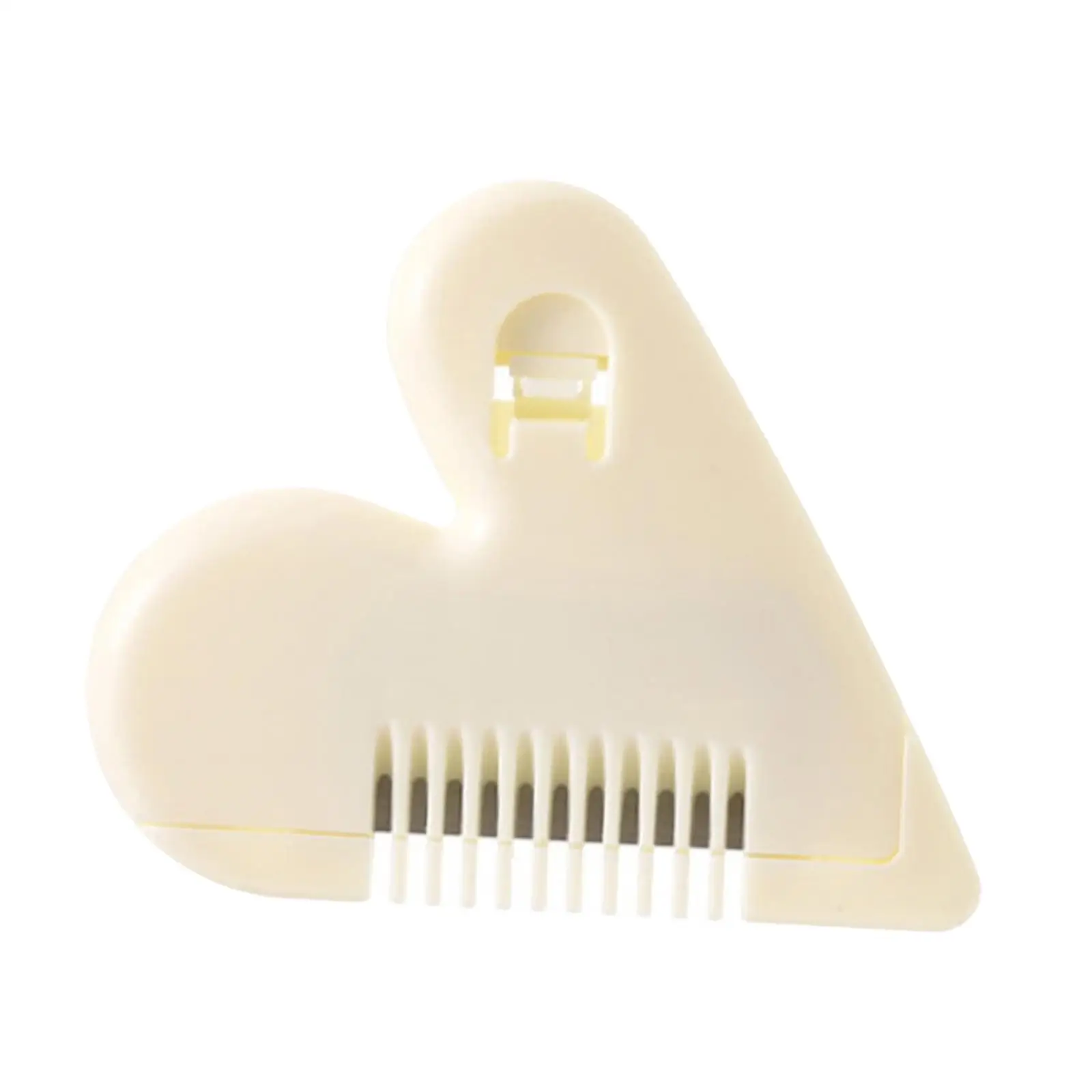 أدوات تشذيب شعر صغيرة للنساء ، أدوات تشذيب ، مشط تشذيب ، بيكيني للجسم ، شكل قلب ، مشذب شعر يدوي ، مشذب شعر