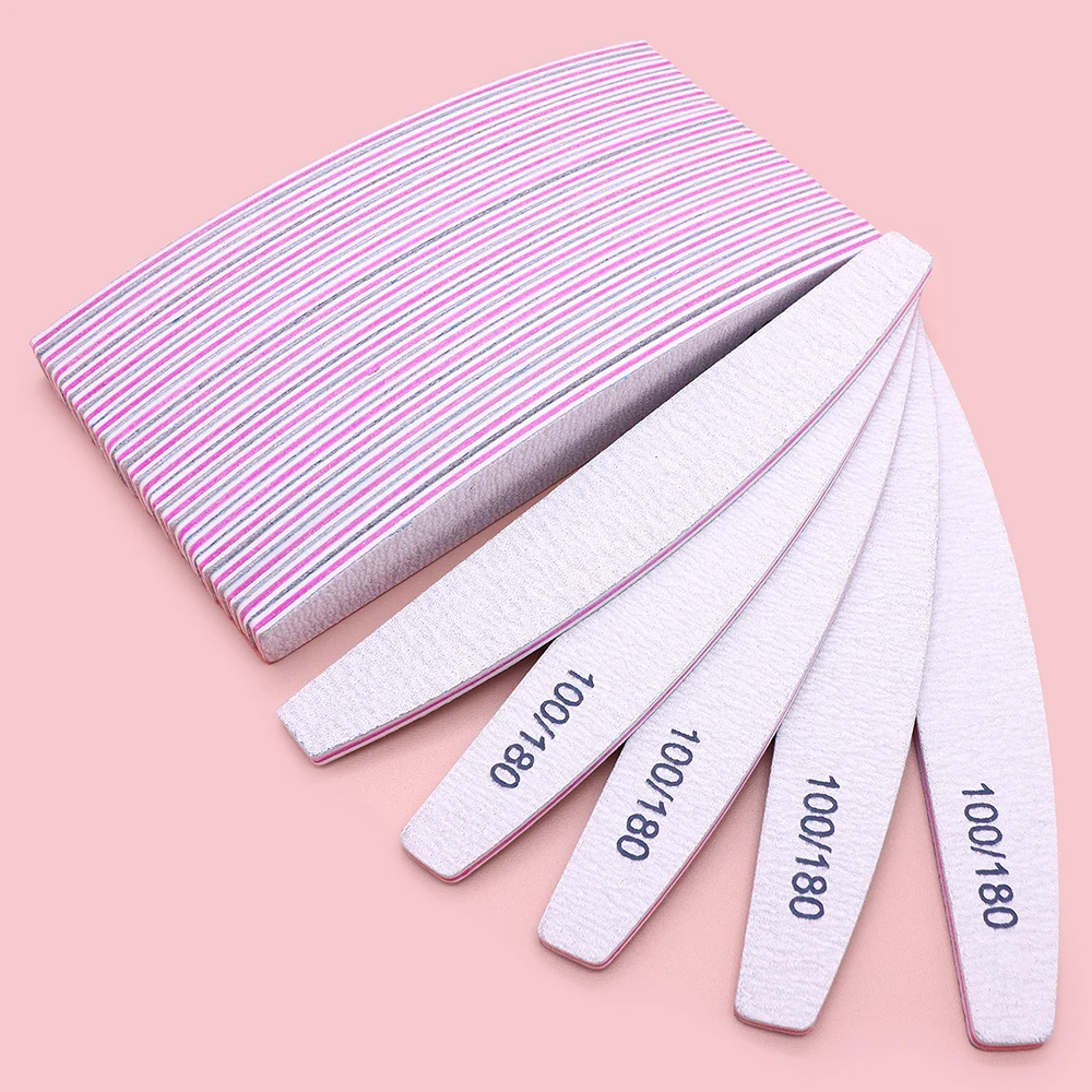 

10/5 шт. в партии пилочка для ногтей Gery Limas 180/100 зернистость профессиональная наждачная бумага для удаления кутикулы буферные пилочки набор инструментов для маникюра в стиле лодки