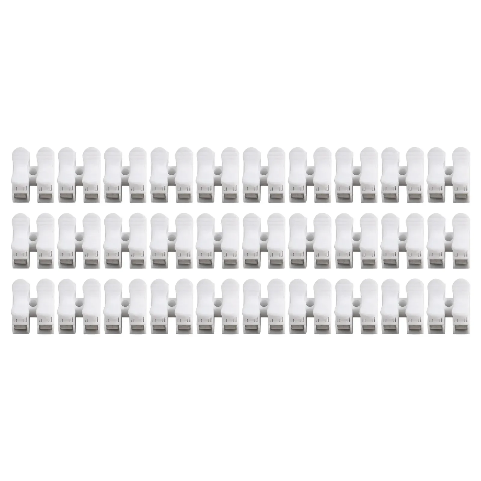 LED Strip Light Terminal Block  30Pcs CH2 Spring Quick Wire Connector  Easy And Reliable Connection  No Screw Required