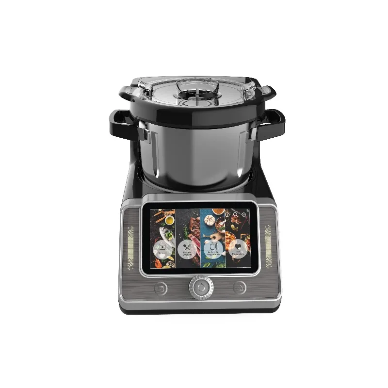 

Многофункциональный кухонный робот-комбайн: готовит, тушит, жарит, измельчает, перемешивает, топит, нарезает