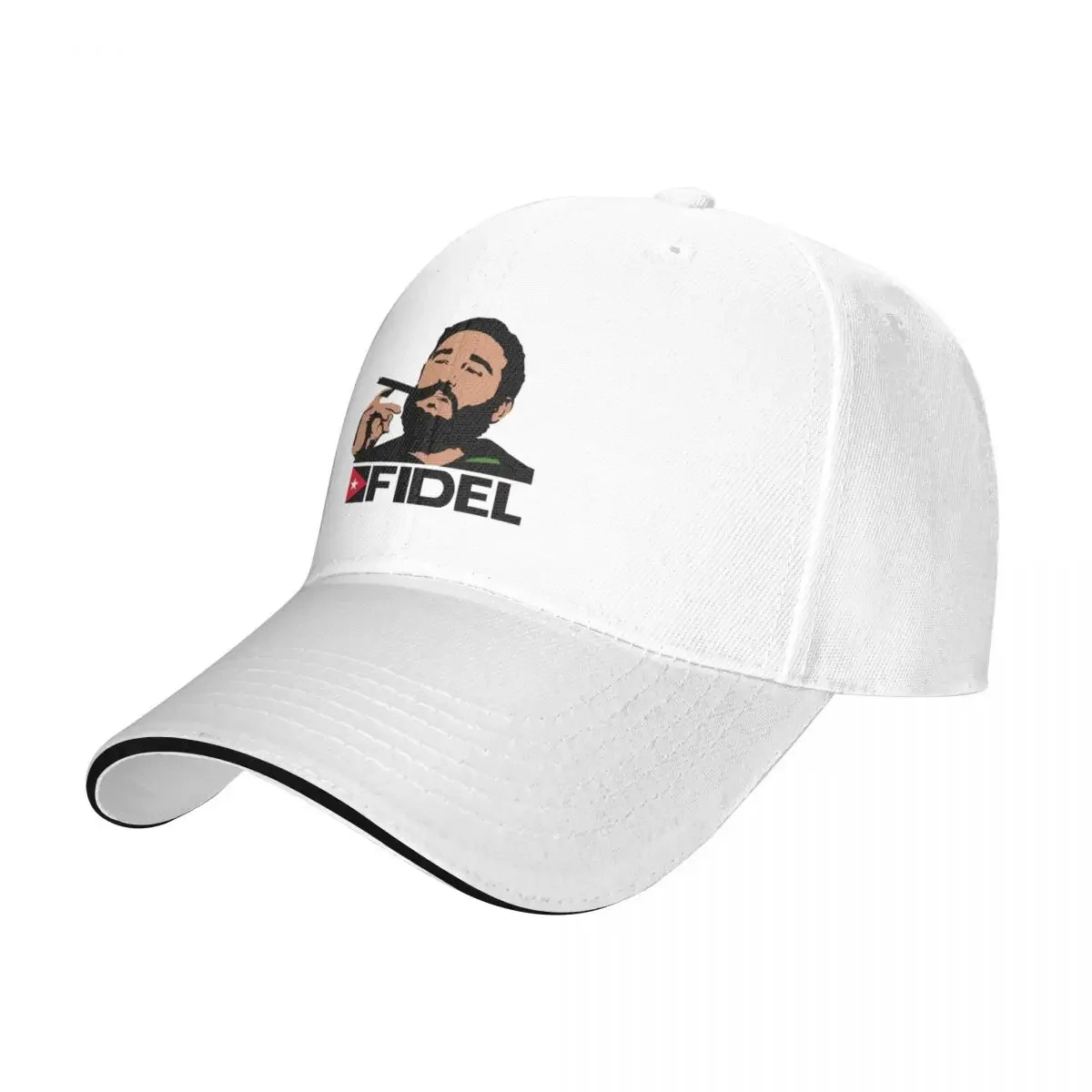 FIDEL CASTRO (Color) Baseball Cap Rugby Rave Sun Hats For Women Men's