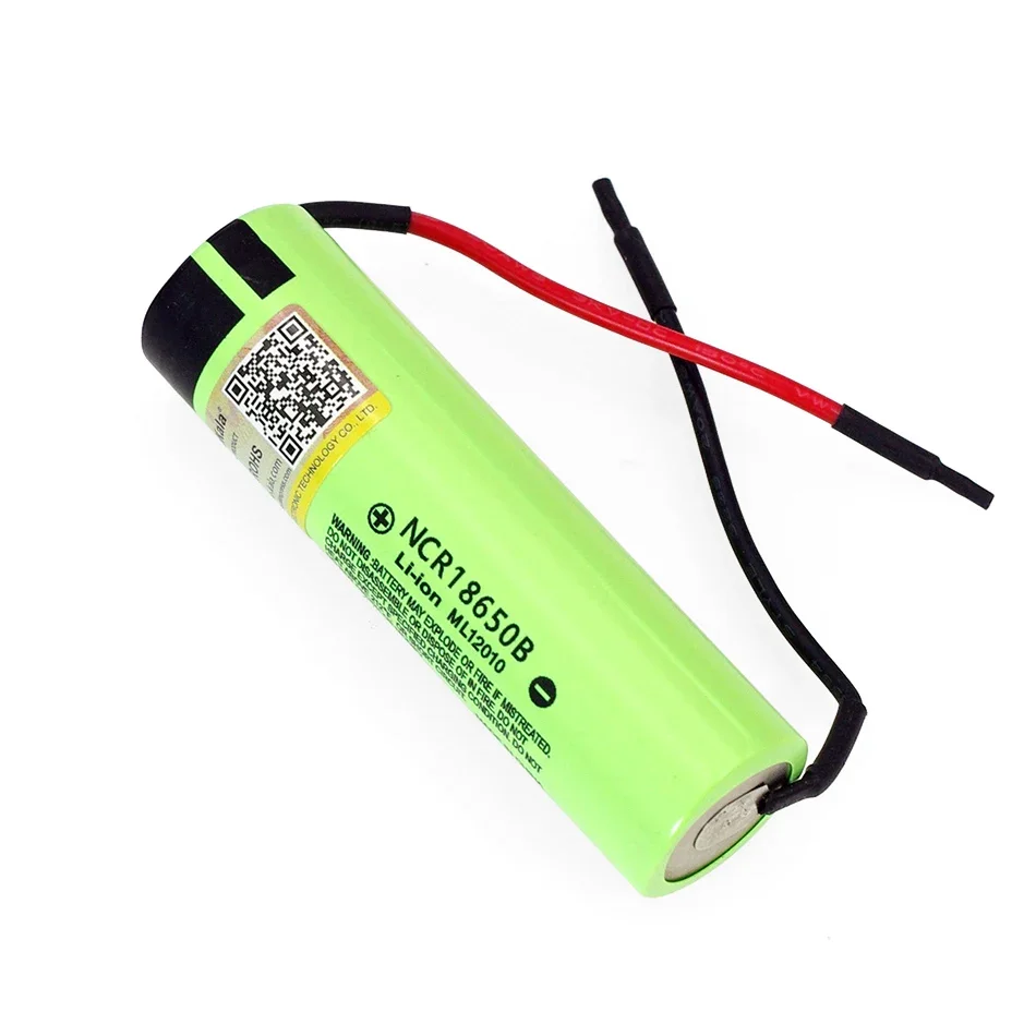 1-6 sztuk Liitokala nowy oryginalny NCR18650B 3.7V 3400mAh 18650 akumulator litowy wielokrotnego ładowania do baterii + DIY Linie