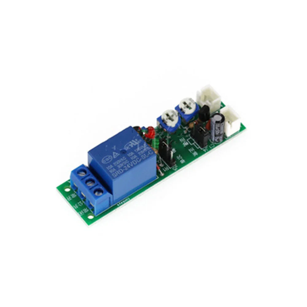 Adjustable Cycle Timer Delay On/Off Switch Power Supply Relay Module DC 5V 12V 24V Timer Relay Module with Cable