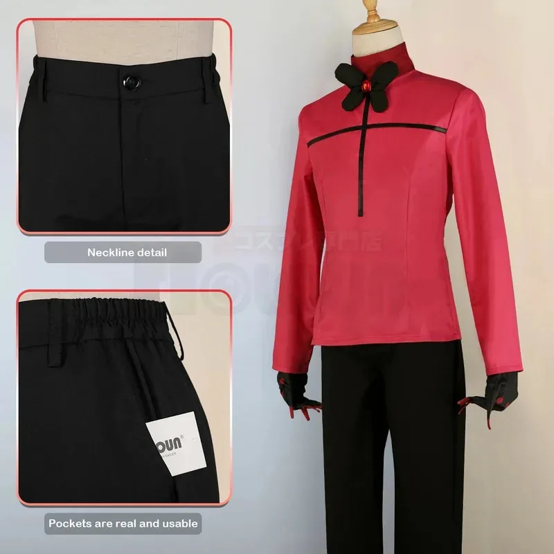 هاز فندق أنيمي ألستور تأثيري حلي شعر مستعار روز صافي الألياف الاصطناعية قابل للتعديل حجم كوس كونشن هالوين هدية كوسلاو #4