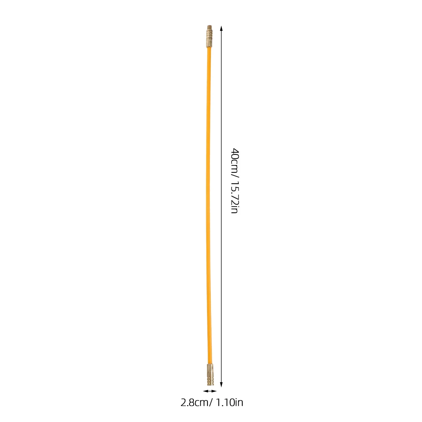 33cm Tape Fish Pole Cable Pull Puller Tool Fiberglass Wire Running Kit Fishing Rod Rods For Pulling Cables Through Wall Push