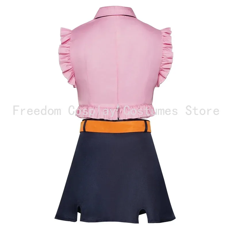 2025 иiyi аниме «Семь смертных грехов», Элизабет Лайонс, косплей, летняя розовая сексуальная униформа для девочек, праздничное платье на Хэллоуин