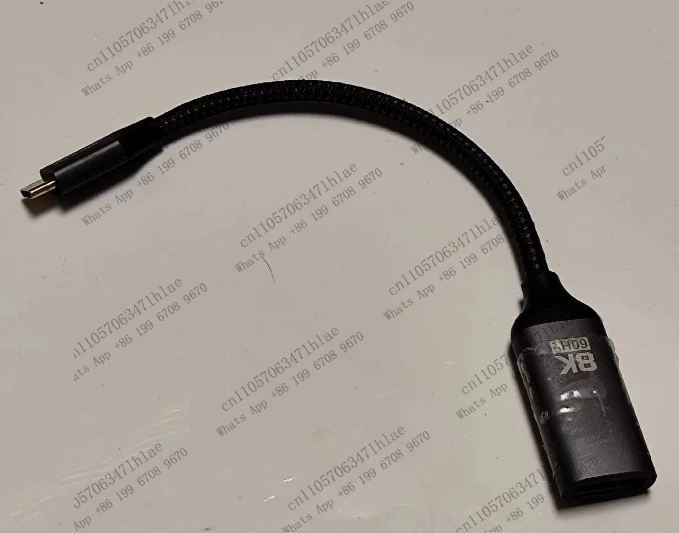 Type-c to DP Converter Cable USB-C Mobile Phone HD Adapter 4K Screen Projection, Tested OK