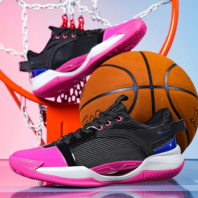 

Classic Brand Professional Basketball Training Sport Shoe Designer Low Top Basketball Shoe Comfortable Anti Slip Court Shoe