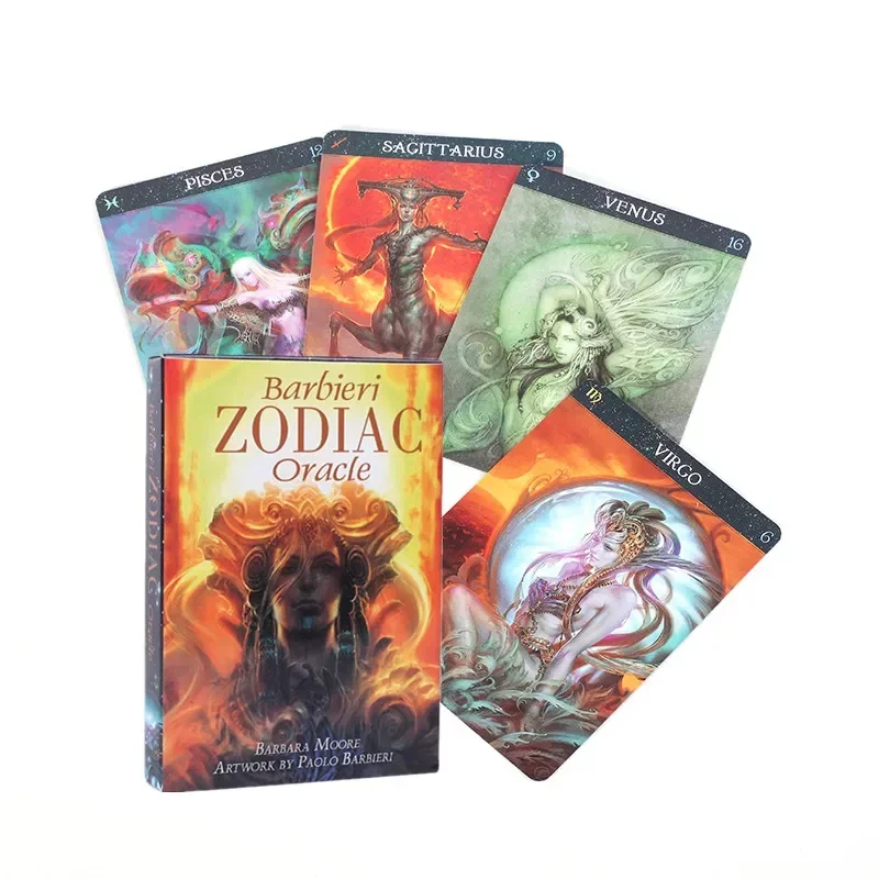 

Забавные карти Таро Barbieri Zodiac Oracle, Оракулы, руководство, гадание, доля, колода, настольная игра, игральные карты, настольные игры