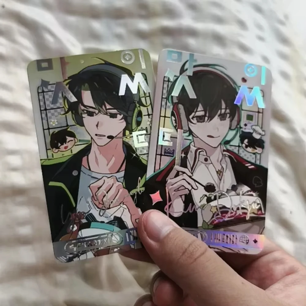 نقطة نظر القارئ أنيمي كيم دوكجا يو جونغهوك تأثيري بطاقة ورقة بطاقات الصور الفوتوغرافية #3