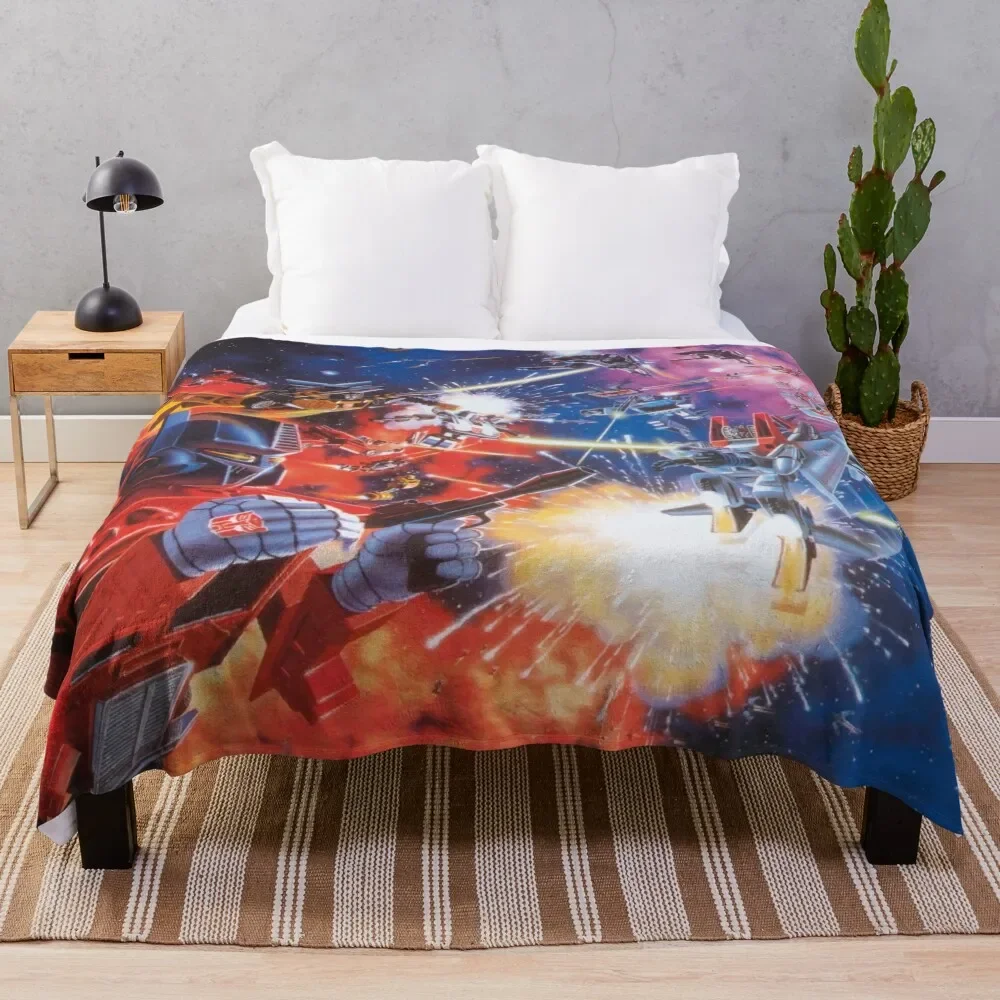 

TRANSFORMERS G1 BOXART Throw Blanket manga christmas gifts Blankets