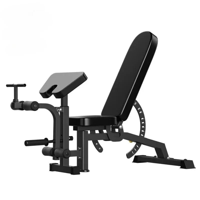 

-Professional Fitness Equipment, Height Adjustable, Weight Lifting, Leg Strength Training, Sport Bench, Gym, Home