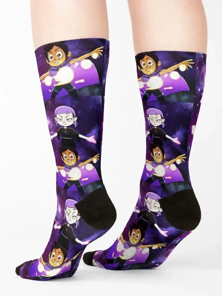 Amity & Luz (Season 2 Looks) Socks sheer custom sports colored Wholesale Ladies Socks Men's