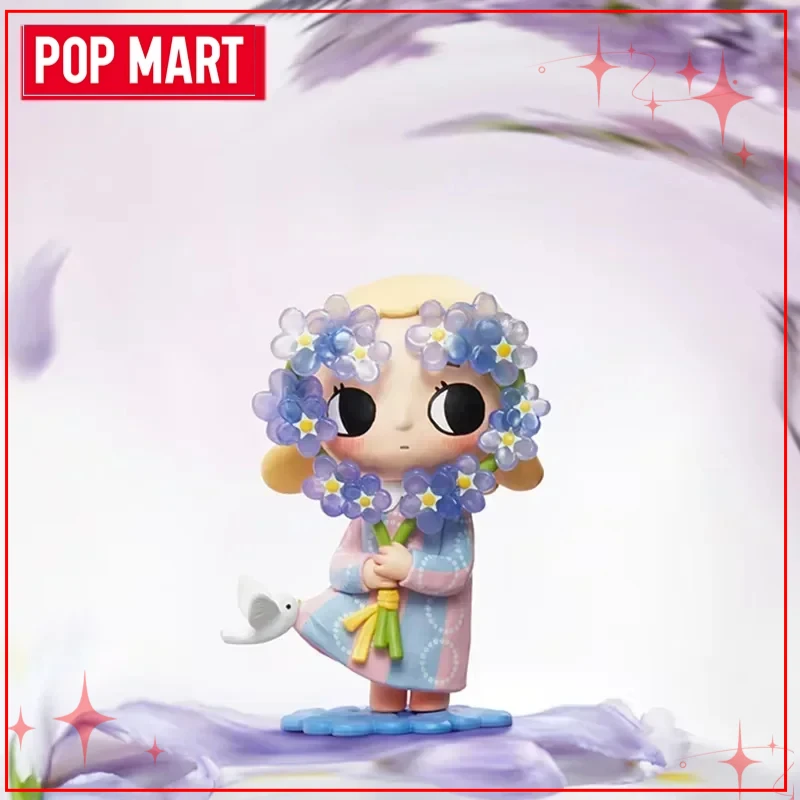 

Аутентичная фигурка ручной работы POPMART Nyota Four Seasons, слепая коробка, мягкая жизнь, модное подарочное украшение