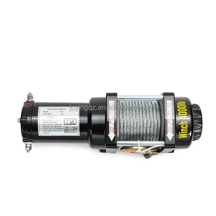 

Heavy Duty 12V Electric Winch For Marine Anchor 2000lb Boat Winch System With Remote Control