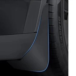 4 pieces Car Mud Flaps Mudguards Splash Guards Fender External Decorate Accessories For Tesla Model Y 2021 2022 2023 2024