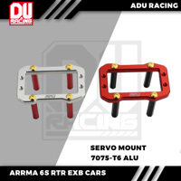 ADU Racing  SERVO MOUNT  CNC 7075 T6 ALUMINUM FOR ARRMA 6S 1/8 AND 1/7 V6