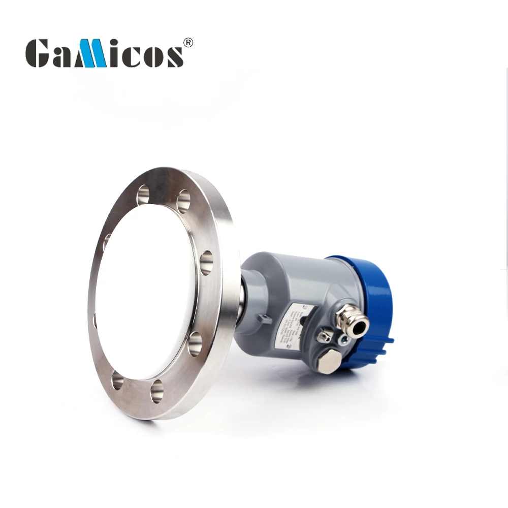 GLT745 80GHz  Level Meter for Grain Silo Cement Tank, ±1mm High Accuracy Non-Contact Sensor for Dust & Steam Environment