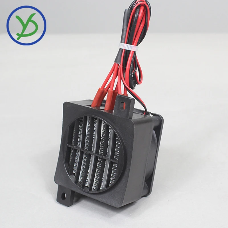 Izolowany grzejnik PTC 12 V ~ 220 V 50 W ~ 200 W Termostatyczny element grzejny wentylatora Elektryczny Odpowiedni do inkubatora do jaj Drukarka 3D