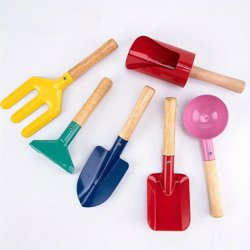 Outdoor Children's Multi-Tool Kit Sand Digging Beach Toys Gardening for Coastal Exploration Planting Yard Cultivation Activities