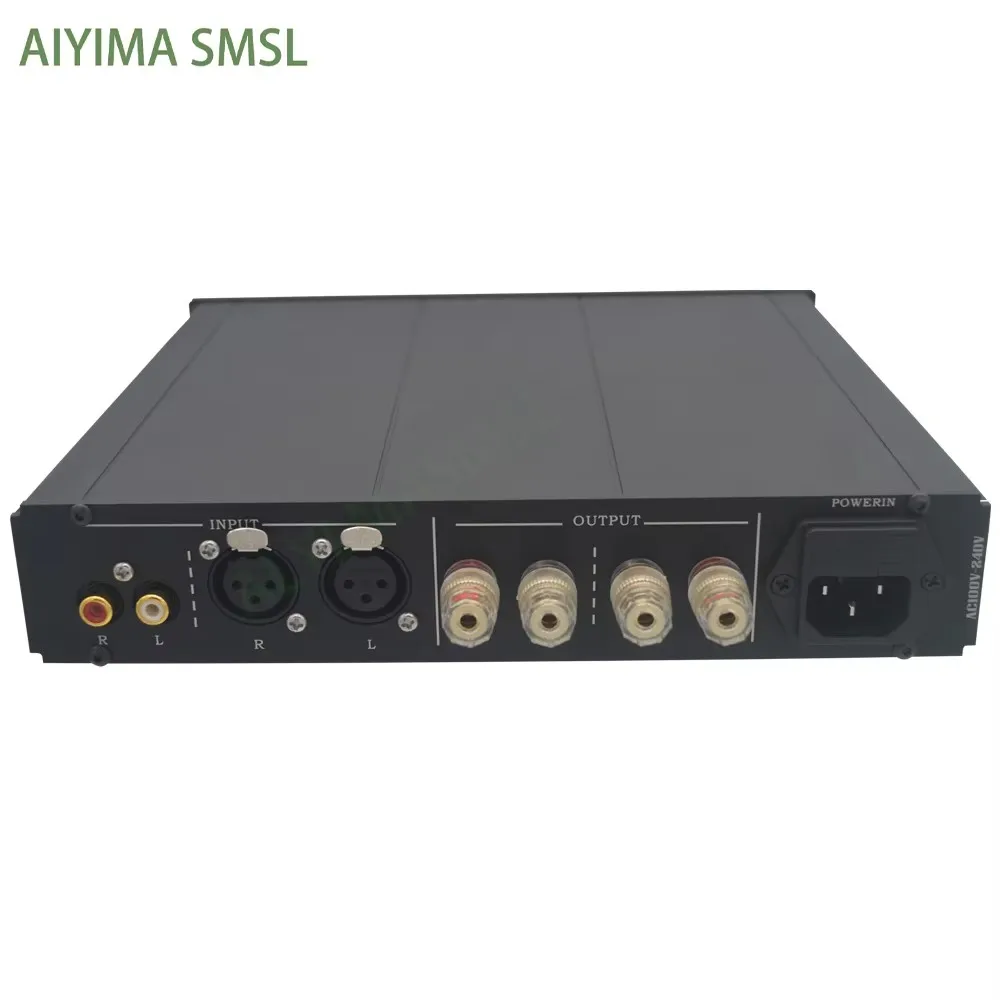 AIYIMA SMSL HIFI TPA3255 Amplifier RCA XLR Fully Balanced Input  300W 2.0 Stereo Digital Amplifier Home Amp Audio