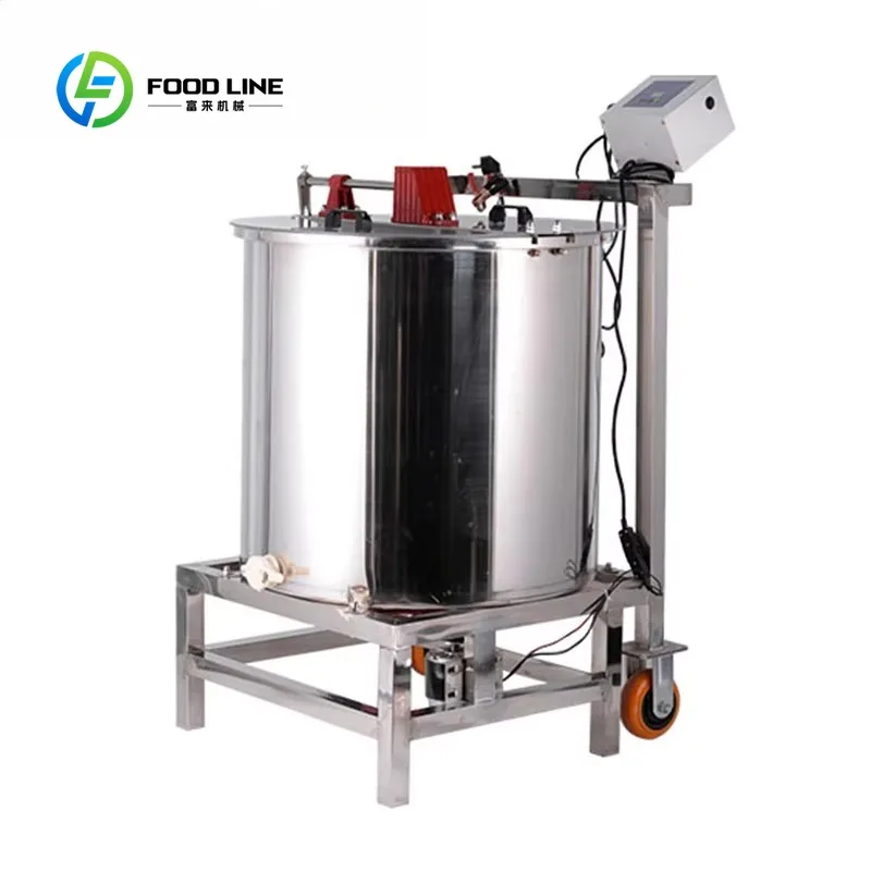 

Customized 8 Frame Triple-Power Manual/Electric Honey Extractor with 250W Motor & Stainless Steel Basket New Condition
