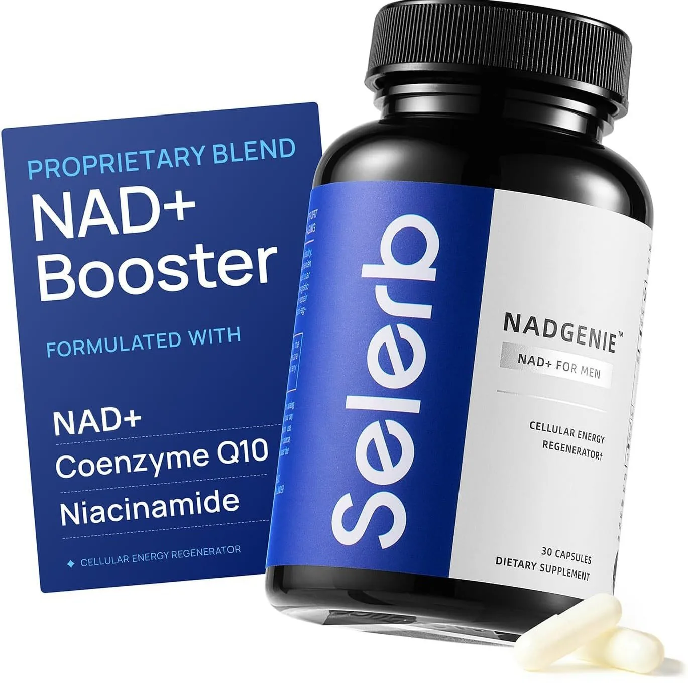 

Liposomal Nicotinamide Riboside NAD Supplement Capsules Delay Aging, Protect Blood Vessels NAD+ Supplement