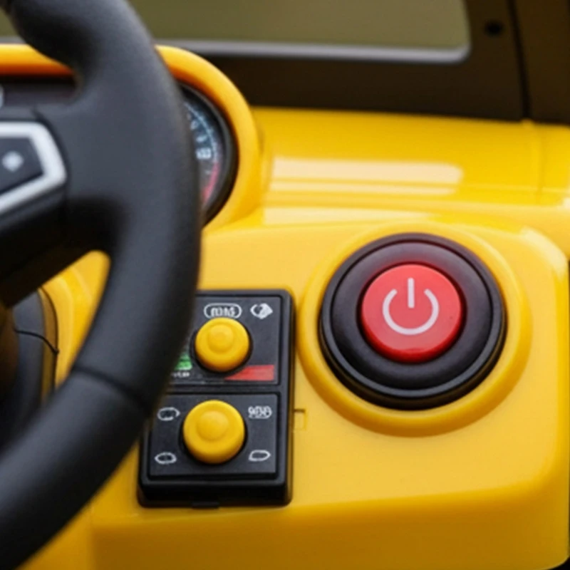 乗用おもちゃの車のスタートボタン修理交換用電源ボタン子供屋外遊び車簡単インストール 15UB