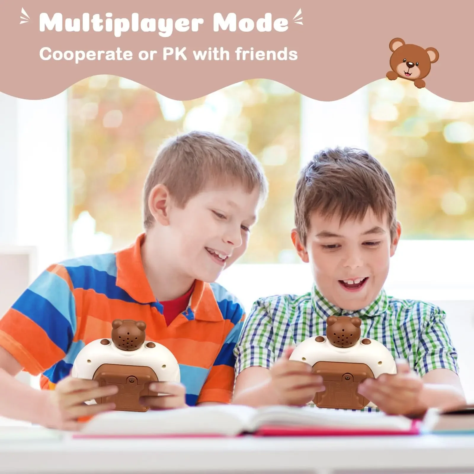 Poignée de presse Pop-Push électronique améliorée pour enfants, jouet Fidget, jeu de poussée rapide, jouets d'instituts de compression, jouets mentaires oriels Whac-A-ole