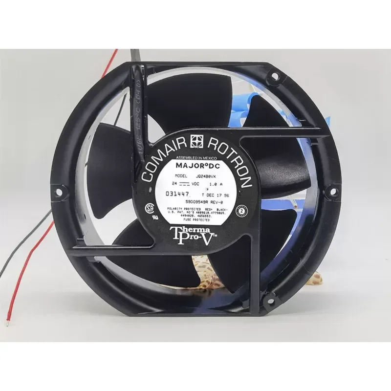 For Imported Comroton 17CM 17251 large air volume aluminum frame cooling fan 24V 1.0A JQ24B0VX