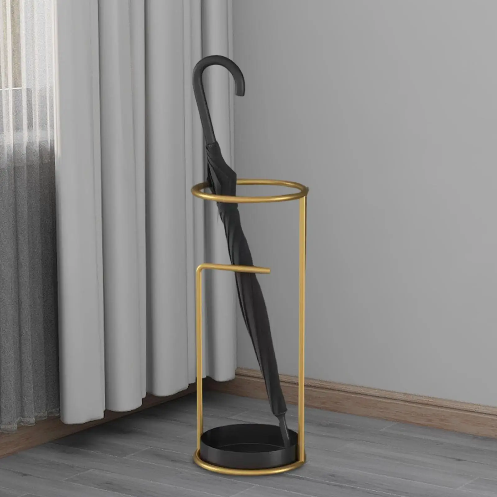 

Umbrella Stand Storage Rack Portable Ski Poles Holder Freestanding Umbrella Organizer Bin for Cabinet Office Entryway Garage