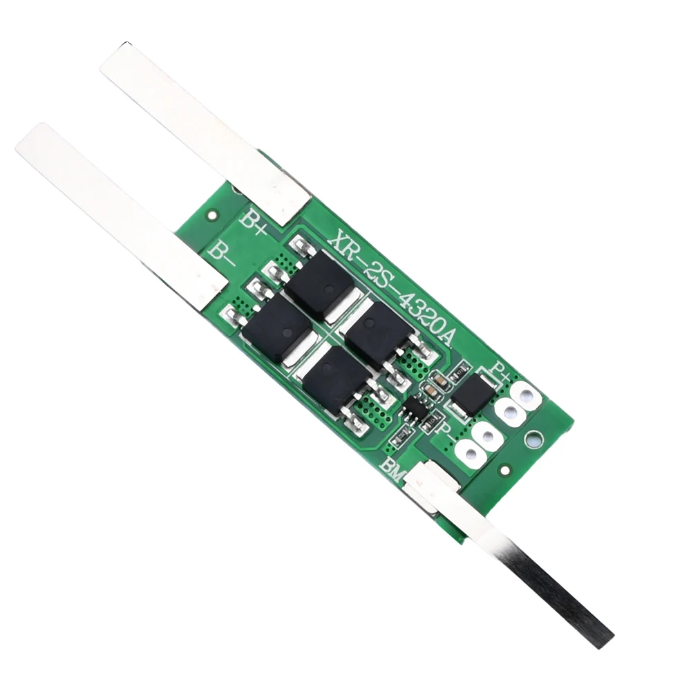 2S 7.4V 18650 Lithium Batterij Opladen En Ontladen Bescherming Board Bms Controller 5a 6a 10a Printplaat Module