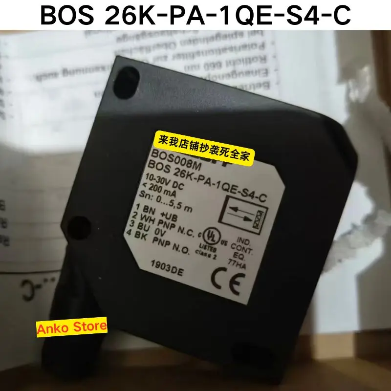 Brand-new   Original BOS008M BOS 26K-PA-1QE-S4-C photoelectric sensor