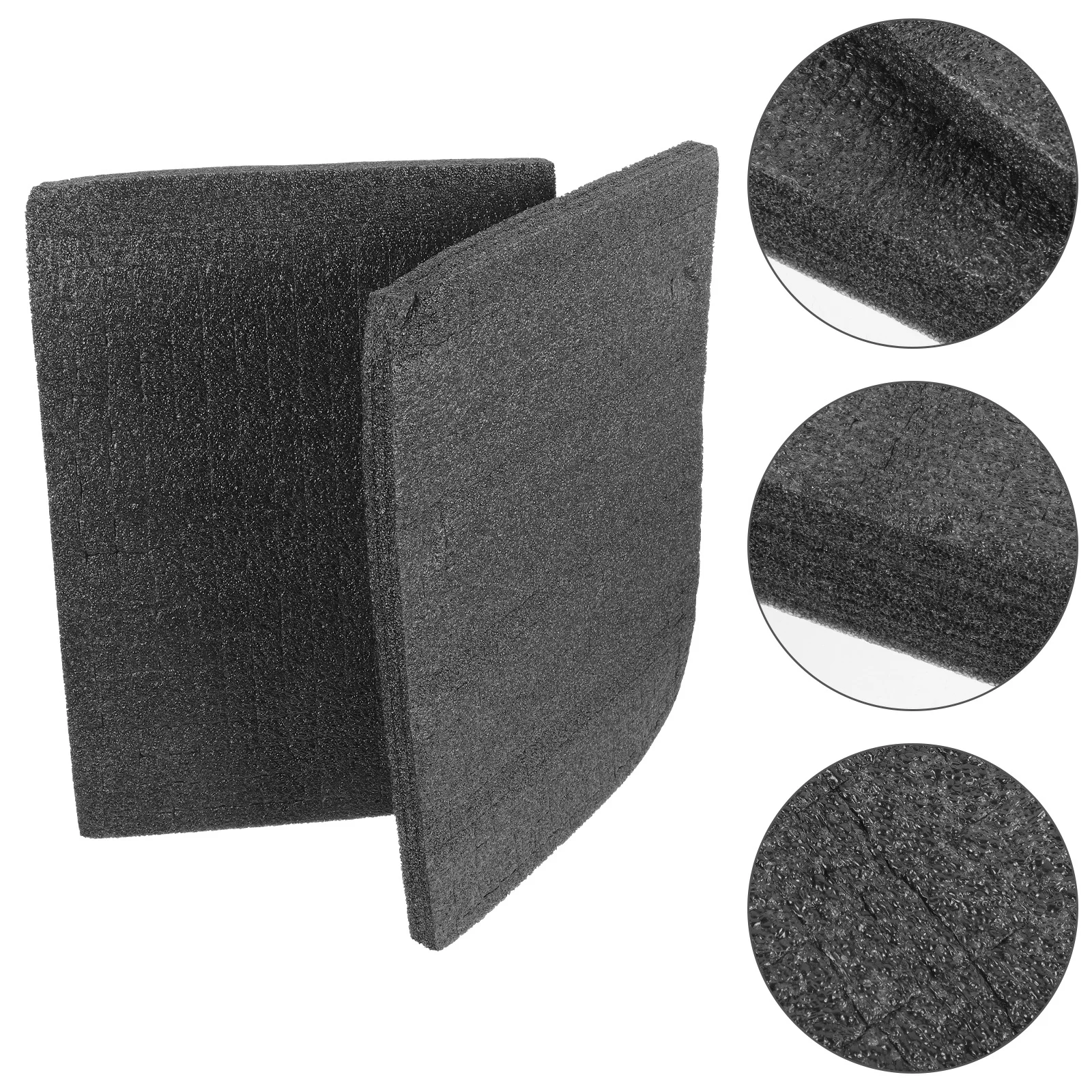 

2Pcs Foam Insert Toolbox Cubes Pre-Cut Protective Padding for Case Packing Craft Storage Drawers Flexible Foam Blocks for Tool