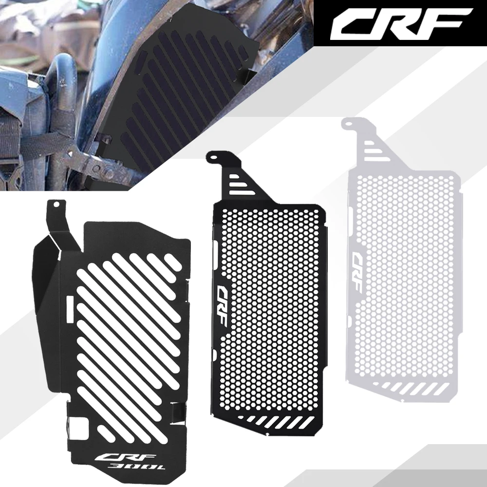 

Motorcycle For HONDA CRF300L CRF300 CRF 300 L 300L 2021-2023 2024 2025 Radiator Protective Cover Grille Grill Guard Protector