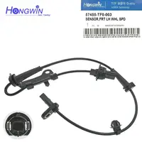 Sensor de velocidad de rueda delantera izquierda ABS, accesorio para Honda CR-Z Insight Fit City Jazz 1,2 1,3 1,4 1,5 57455-TF0-003 57455TF0003 57455-TF0-013