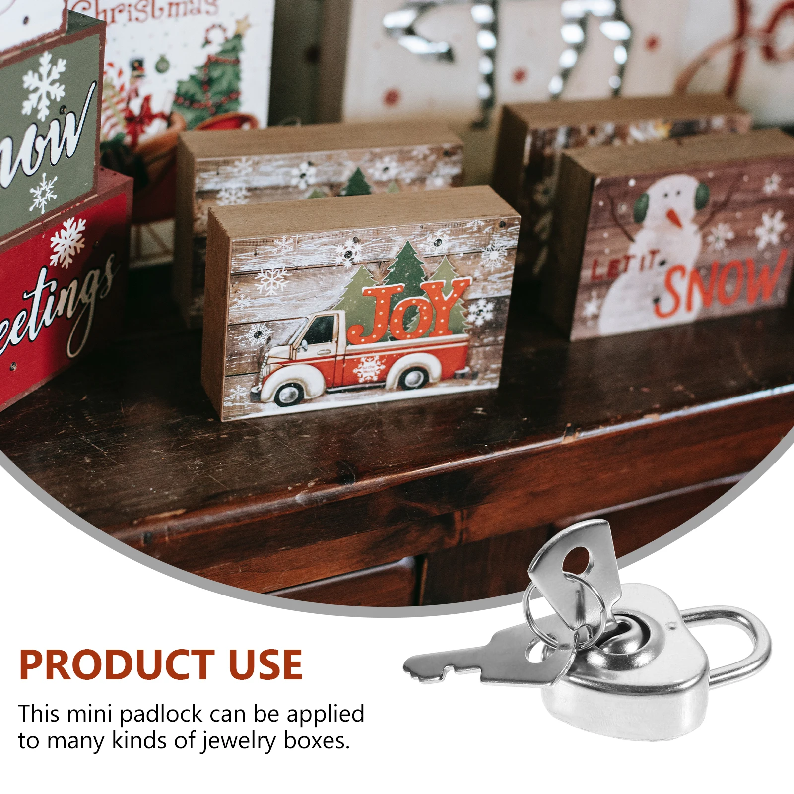 

12pcs Heart Shaped Padlocks Silver Mini Suitcase Locks Rustproof Iron Security Diary Cabinet Travel Luggage Hardware