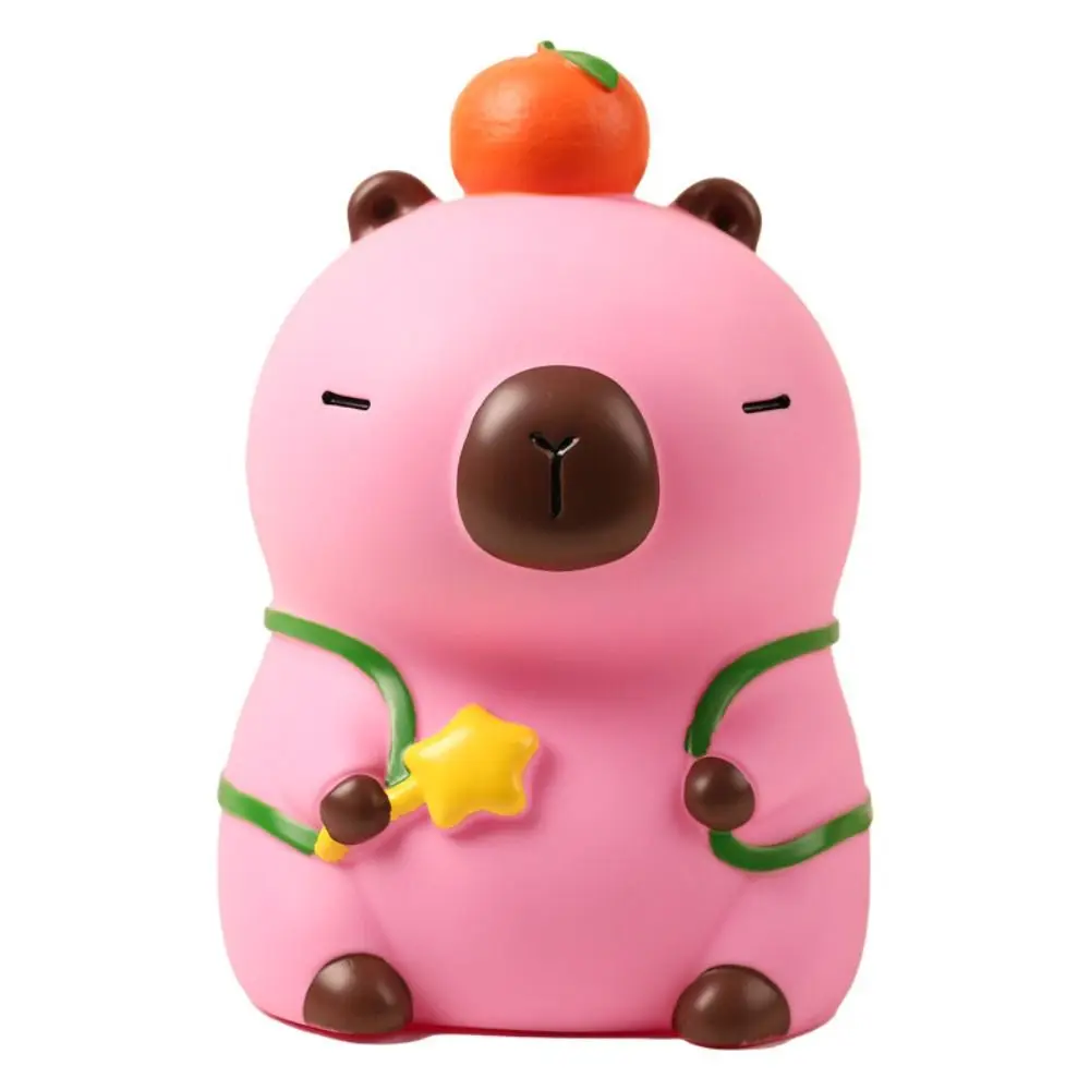 Savings Tank Capybara Piggy Bank Decorative Large Capacity Capybara Money Boxes Model Cartoon Capybara Kids Storage Box