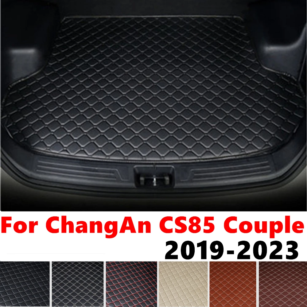 

Коврик для багажника автомобиля ChangAn CS85 для пары 2023 2022 2021-2019, Задняя подкладка для груза, аксессуары для интерьера, поднос для багажника, коврик для багажа