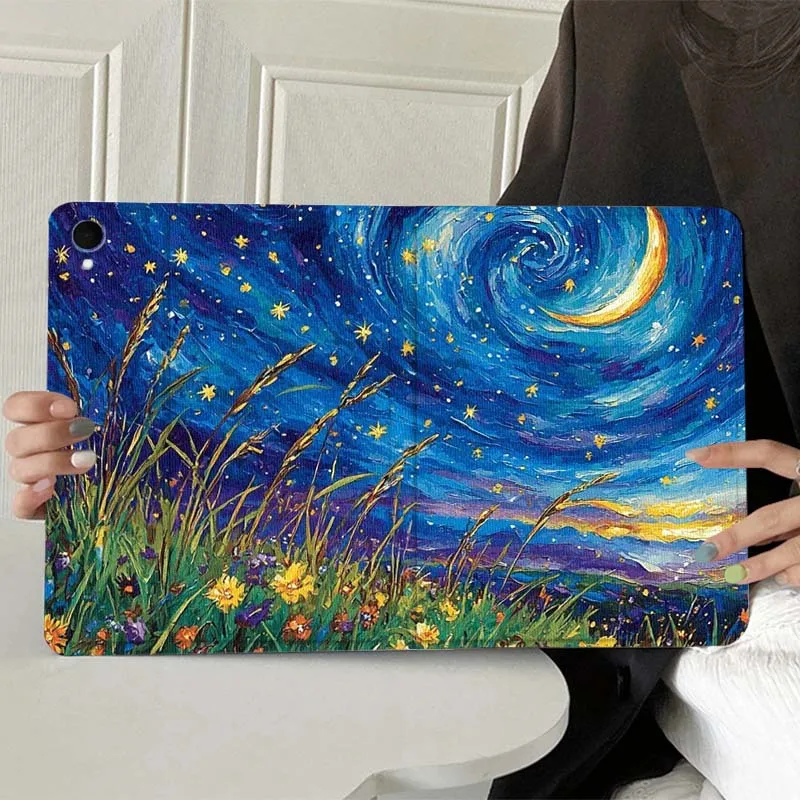 

Starry Night Sparkling Sky For Samsung Galaxy Tab A7 A A8 A9 A11 S6 S11 10.1 10.4 10.5 Inch Lite PLus Soft Tablet Case Gift