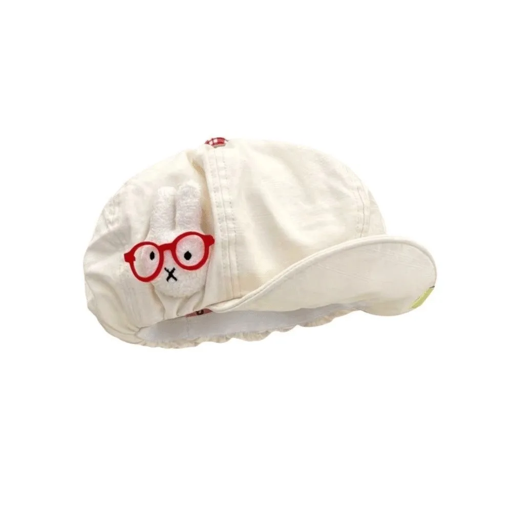 

Kawaii Cute Rabbit Cloud Berets Y2k Sweet Octagonal Caps Japanese Style Artist Cap Painter Hat Streetwear