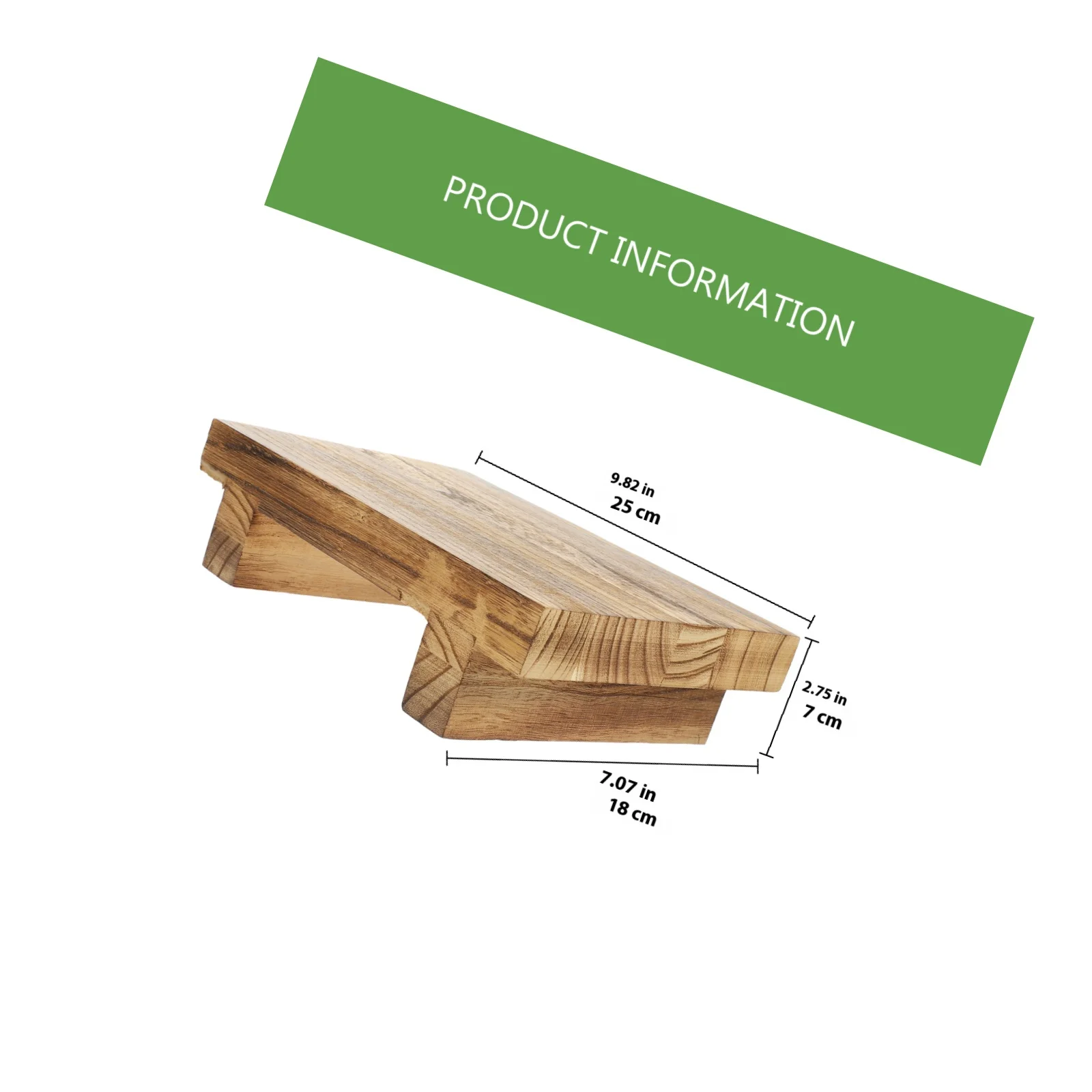 Rack de armazenamento de fezes de madeira simples, suprimentos para casa, design minimalista, organizador de mesa de escritório, estilo rústico, uso interno, pequeno banco de madeira