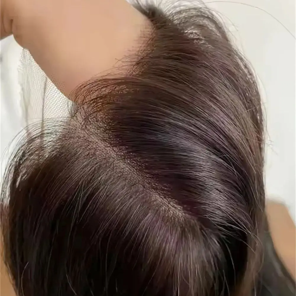 

Темно-коричневый парик с кружевной передней частью, синтетический, с мелированием, свободные волны, с предварительно вычесанной линией роста волос, для женщин, для косплея, на каждый день, для вечеринок