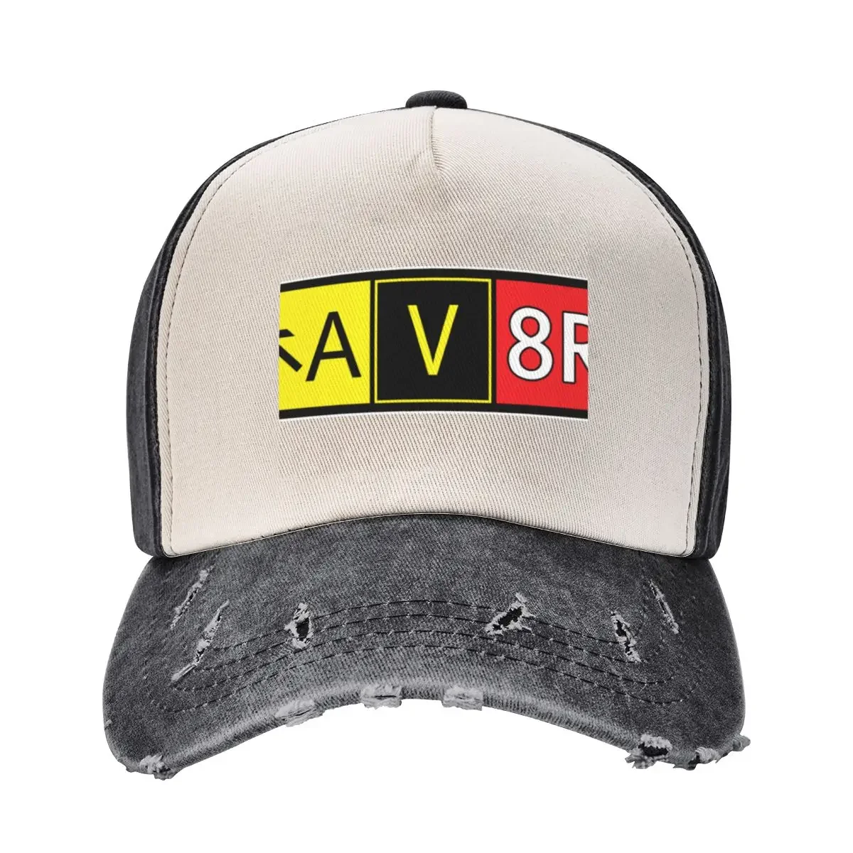 AV8R Aiport Taxi Way Sign for Aviation Lovers and Aircraft Enthusiasts Baseball Cap Snap Back Hat Custom Cap Mens Tennis Women's