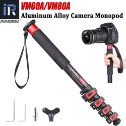 INNOREL VM60A/VM80A Camera Monopod Aluminum Alloy Professional Lightweight Video Stand for Canon Nikon GoPro DSLR Camcorder