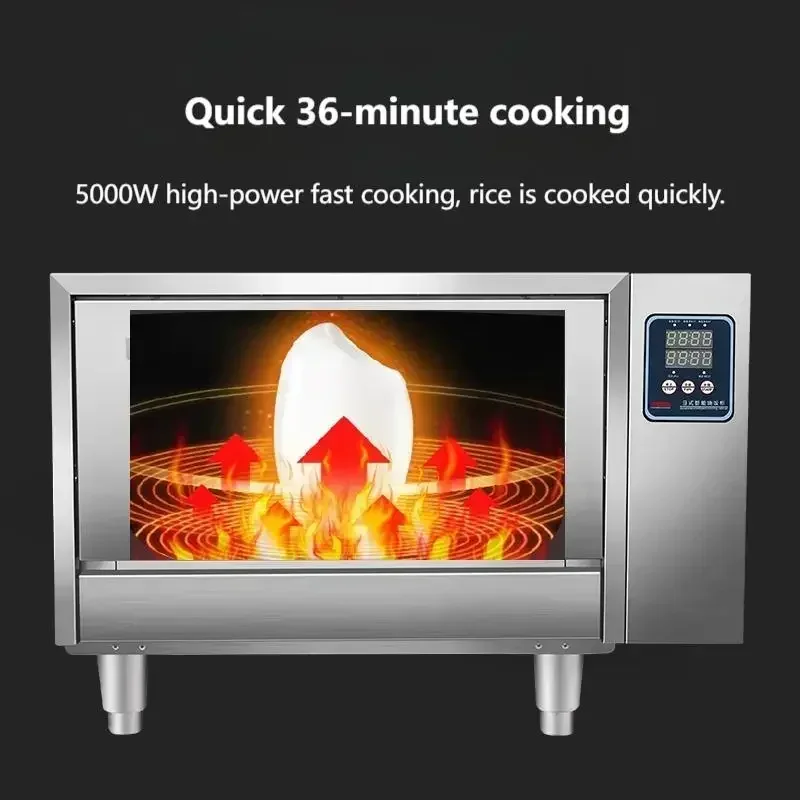 factory direct sales automatic commercial electric steamer large energy-saving intelligent rice baking cabinet insulation