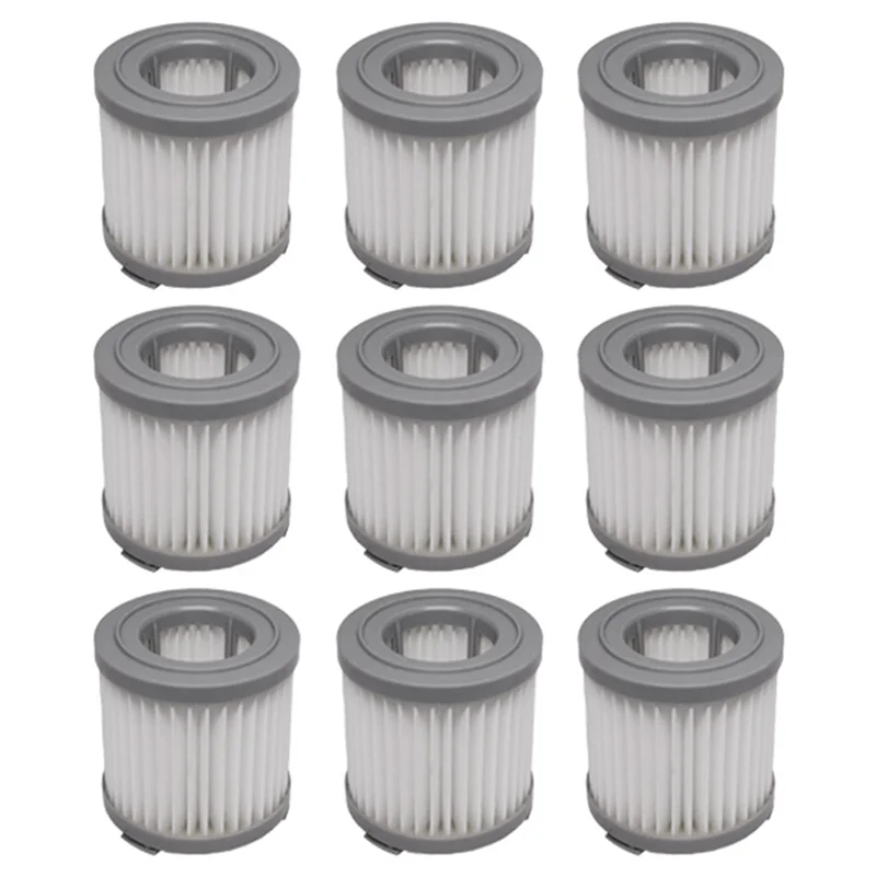 Peças de aspirador sem fio portátil HEPA, filtro para Xiaomi, JIMMY JV51, JV53, JV71, JV83, 9pcs