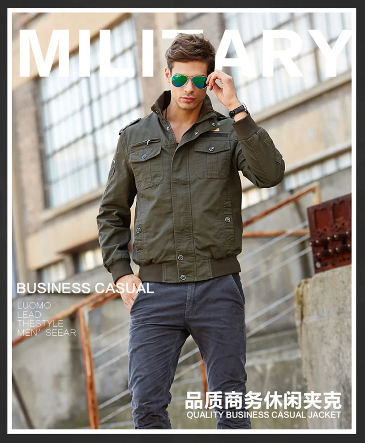 

Men's 2025 Military Style Jacket Sherpa Lined Workwear Utility Coat Plus Size 6XL Winter Warm Tactical Streetwear