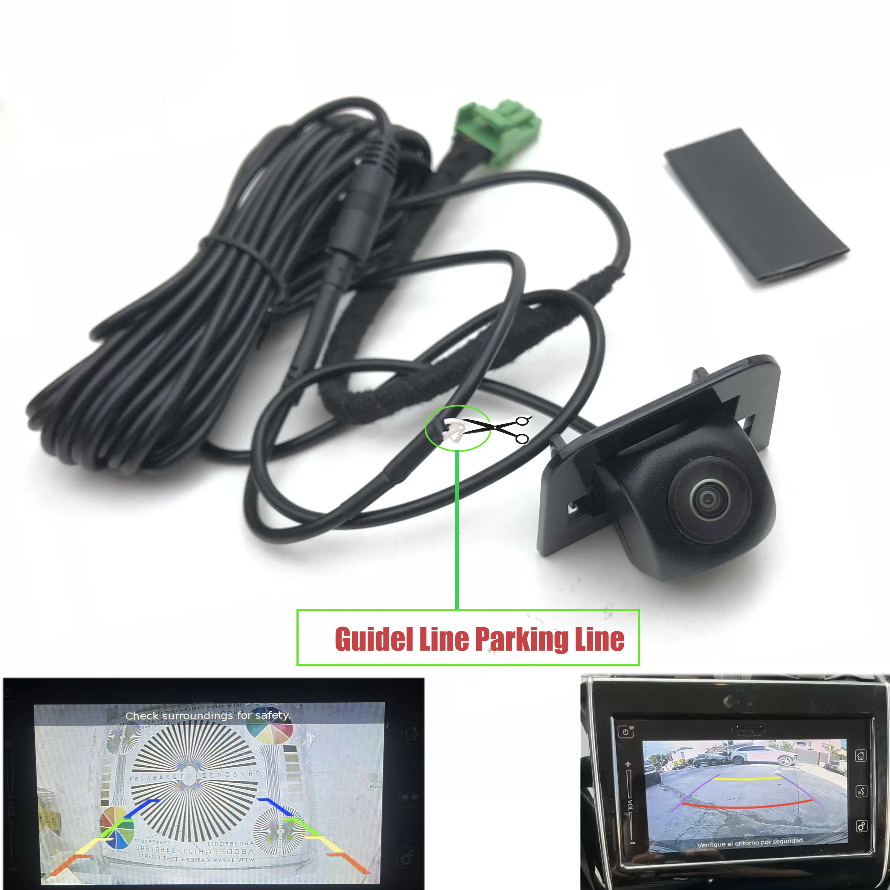 VkAUTO For SUZUKI ERTIGA 2019 to 2026 Bosch Clarion Headunit Add Rear View Camera Reversing Backup Camera CCD Plug & Play