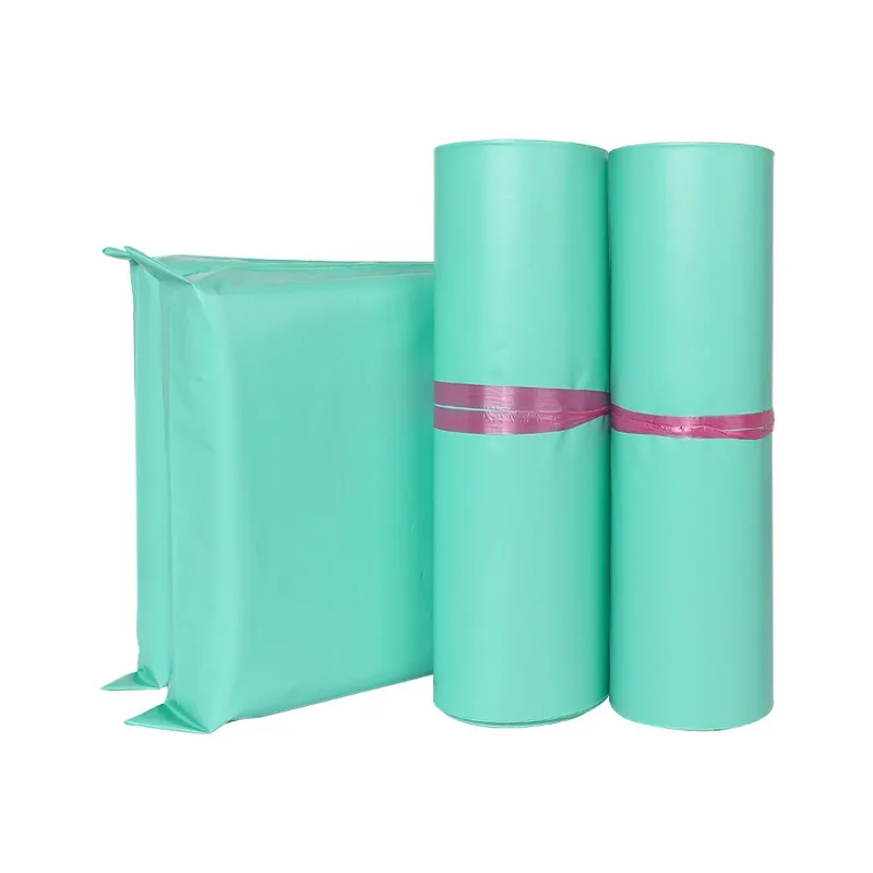 

50Pcs Shipping Envelopes Turquoise Plastic Courier Bag Waterproof Packaging Gift Bags Self Adhesive Express Mailing Bags Pouch